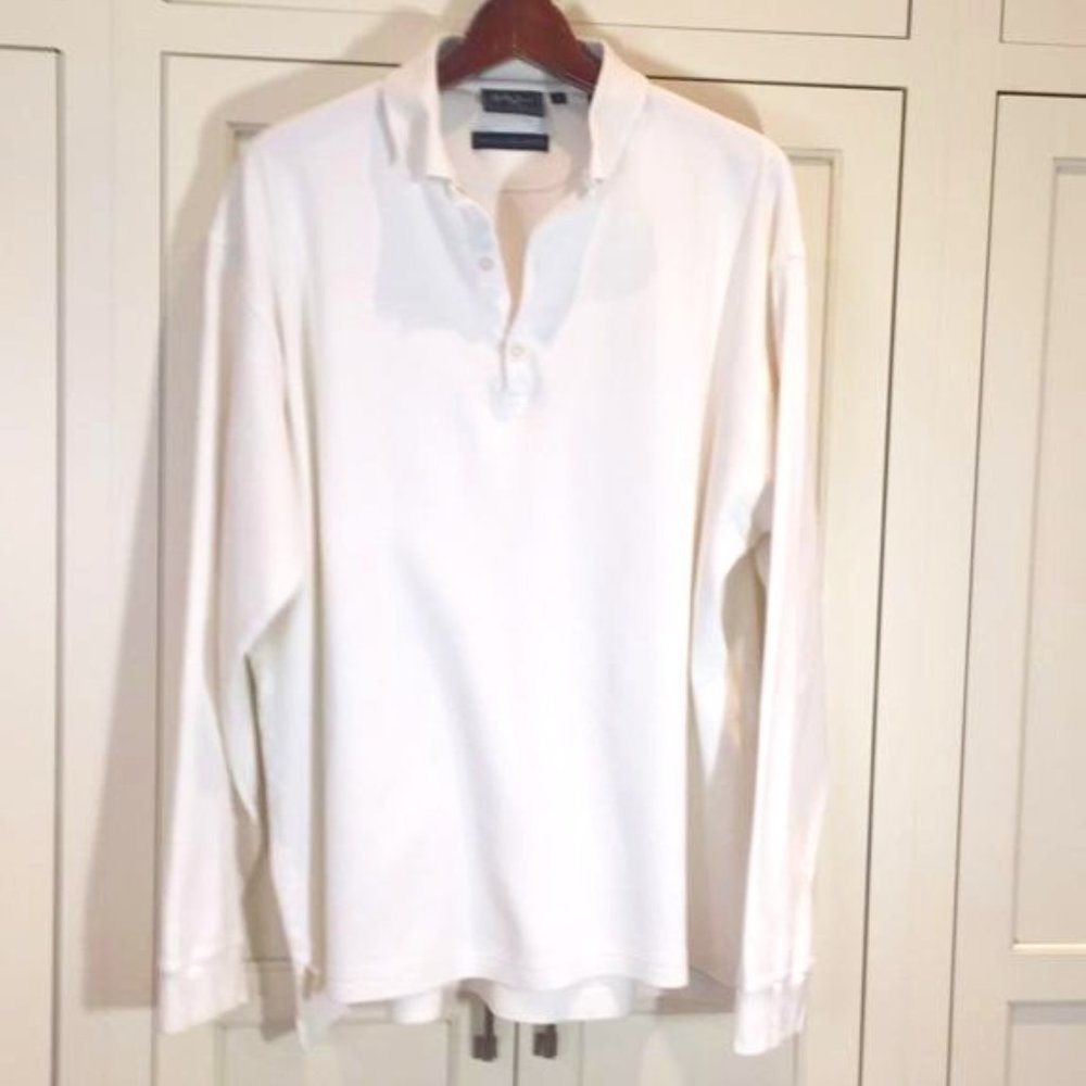 Bobby Jones Long Sleeve Polo Shirt, XL
